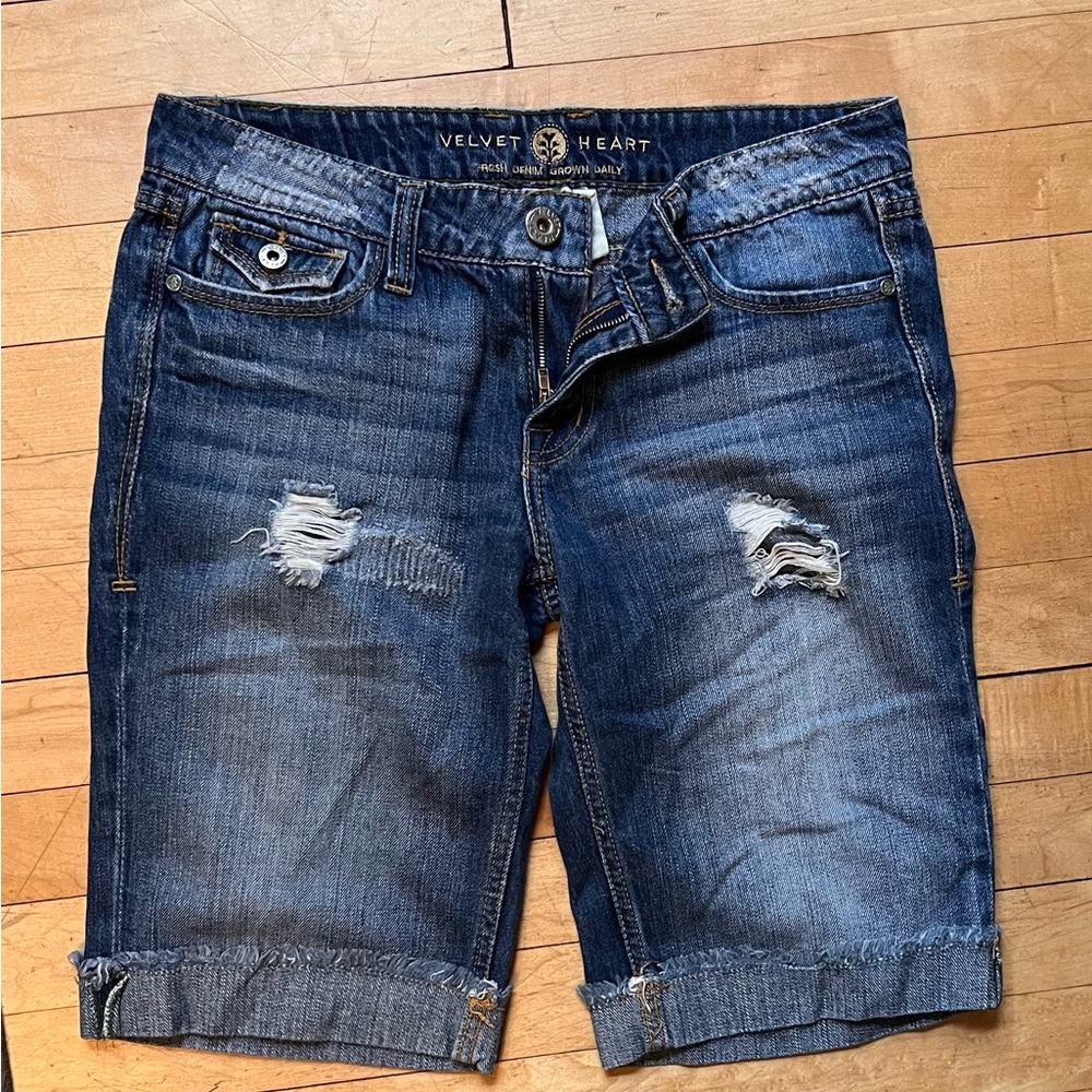 Velvet Heart Jean Shorts NEW
